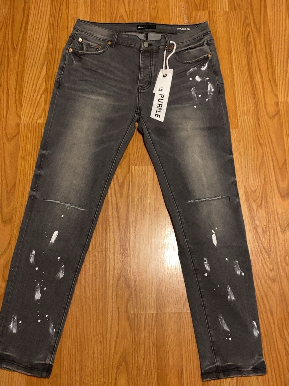 Men Purple BRAND Denim Jeans